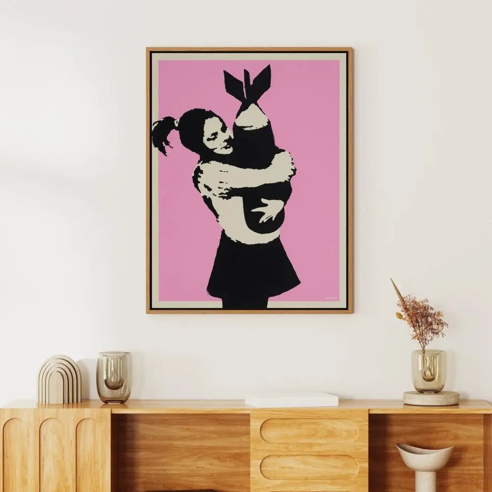 Banksy Bomb HuggerJasmine Arts