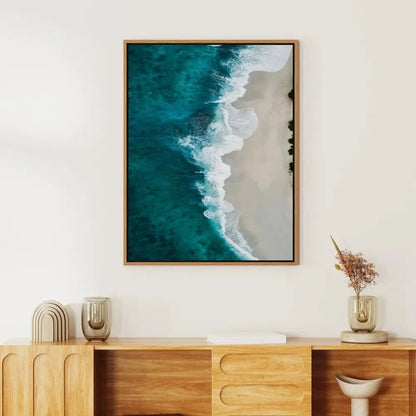 Beache blue, ocean, waveJasmine Arts