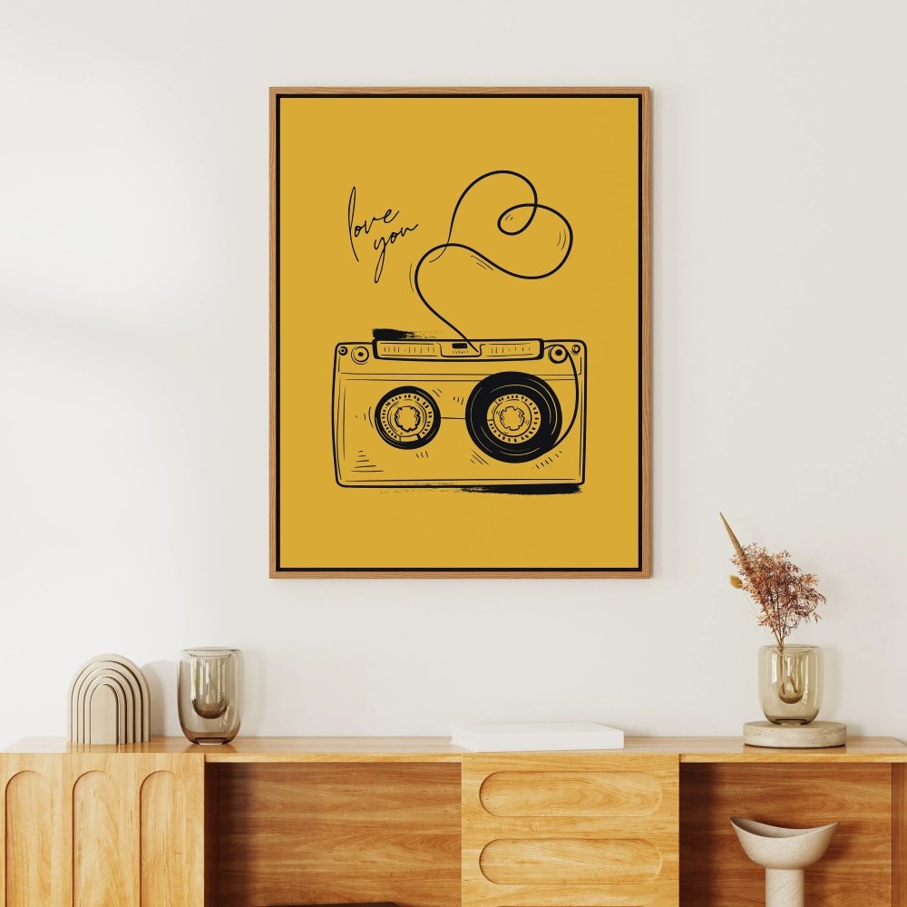 Cassette Tape LoveJasmine Arts