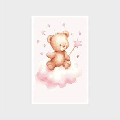 Cute teddy bearJasmine Arts