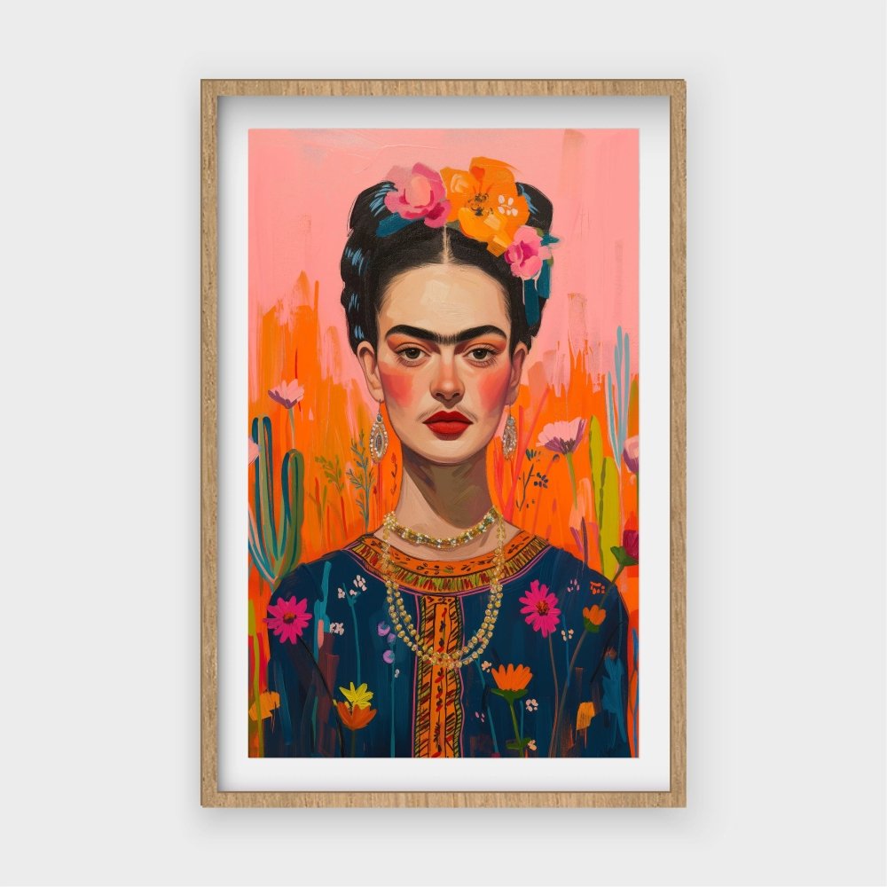 Fierce Frida FramedJasmine Arts