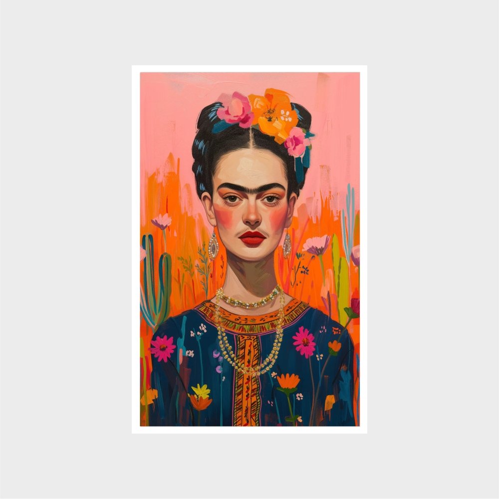 Fierce Frida FramedJasmine Arts