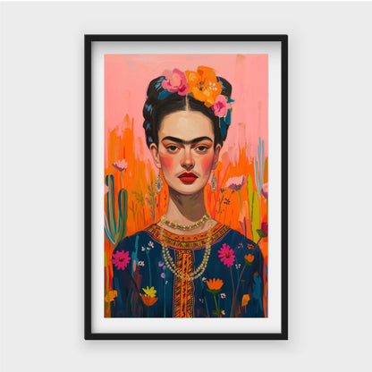 Fierce Frida FramedJasmine Arts