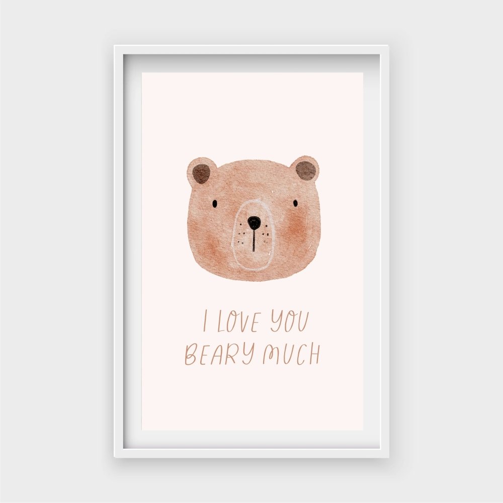 I love you beary muchJasmine Arts