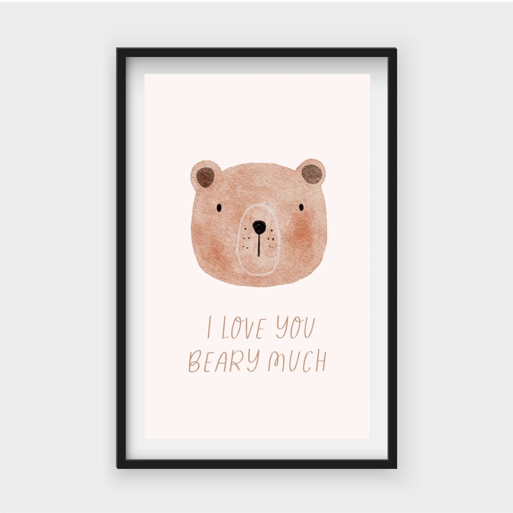 I love you beary muchJasmine Arts