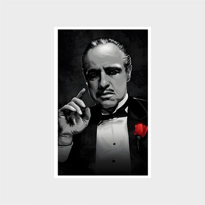 Iconic Godfather artJasmine Arts