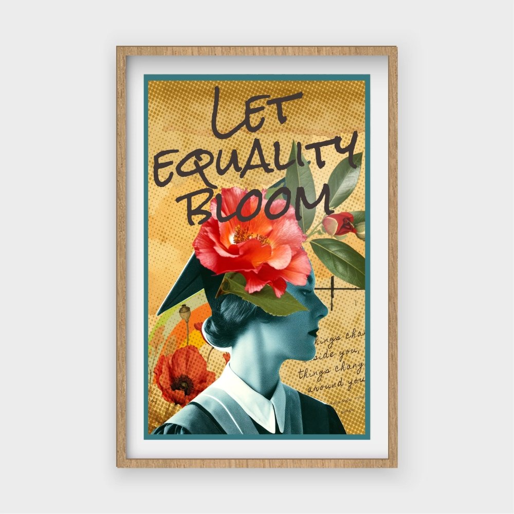 Let Equality Bloom Wall Art ClassicJasmine Arts