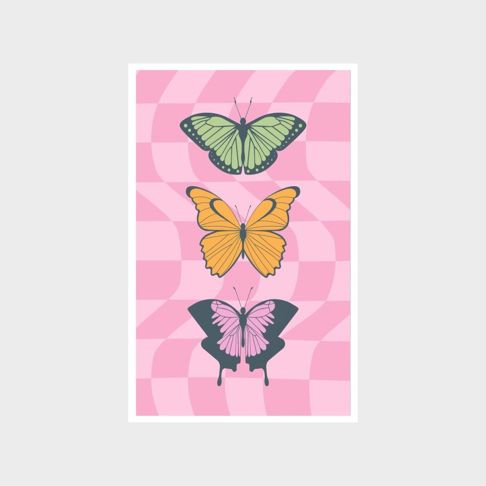 Pink ButterflyJasmine Arts