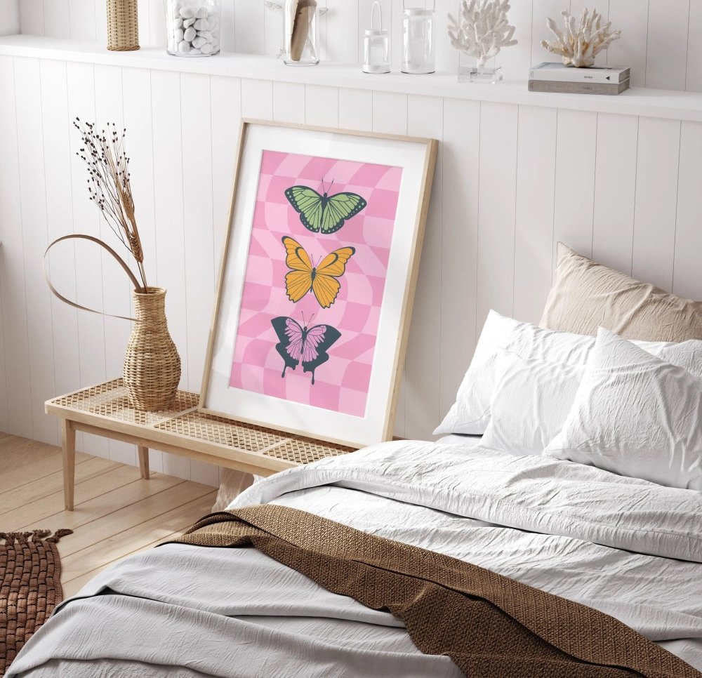 Pink ButterflyJasmine Arts