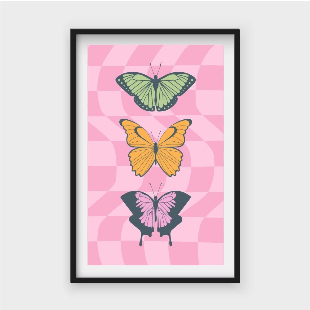 Pink ButterflyJasmine Arts