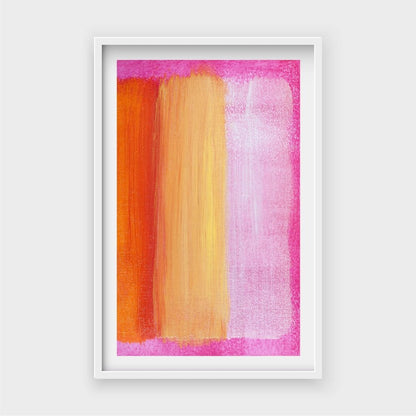 Pink & Orange Modern ArtJasmine Arts