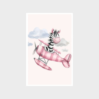 zebra in the skyJasmine Arts