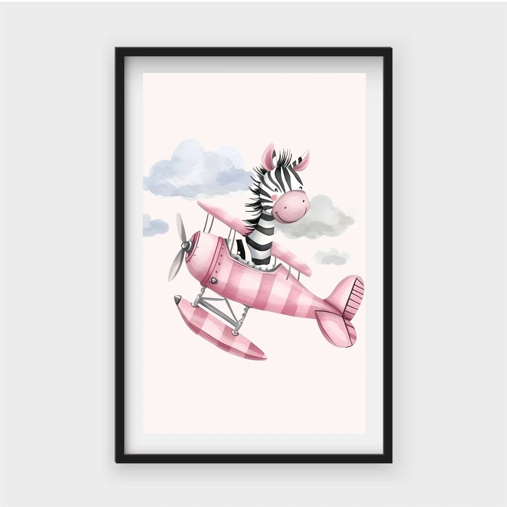 zebra in the skyJasmine Arts